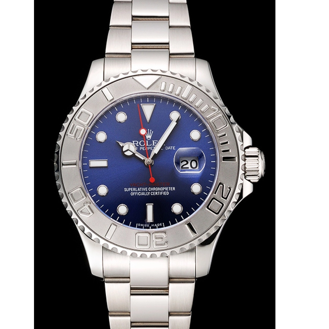 MiroTime 0812 Rolex Yacht-Master Blue Dial Stainless Steel Case And Bracelet